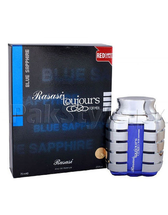 Rasasi Toujours Blue Sapphire Perfume For Men (DZ09539)