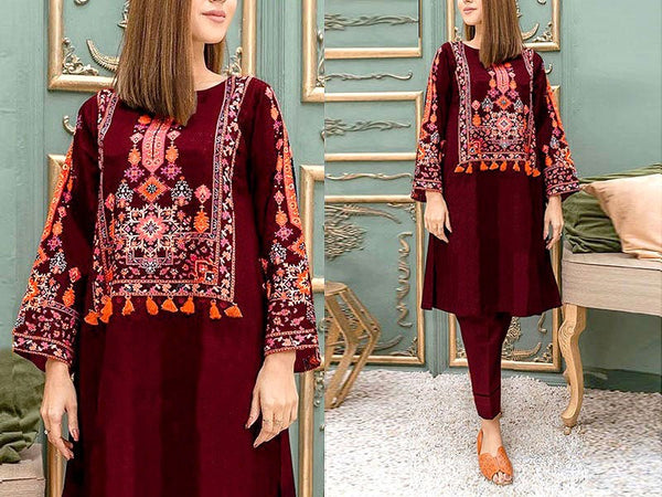 Pakistani linen outlet dresses